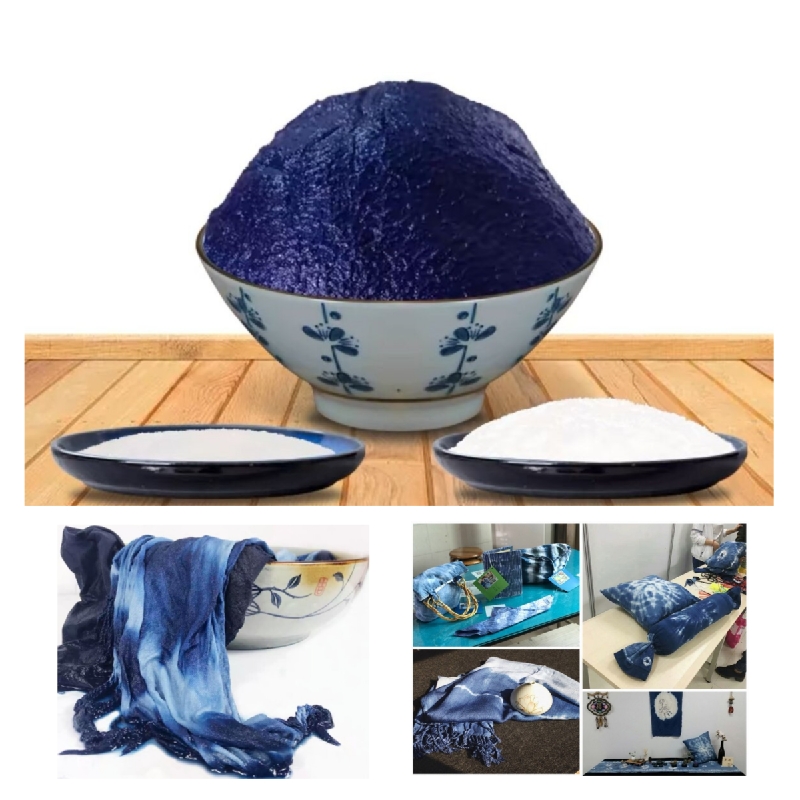 Indigo Dye Kit - Natural Vegetable Dye Indigo Mud DIY
