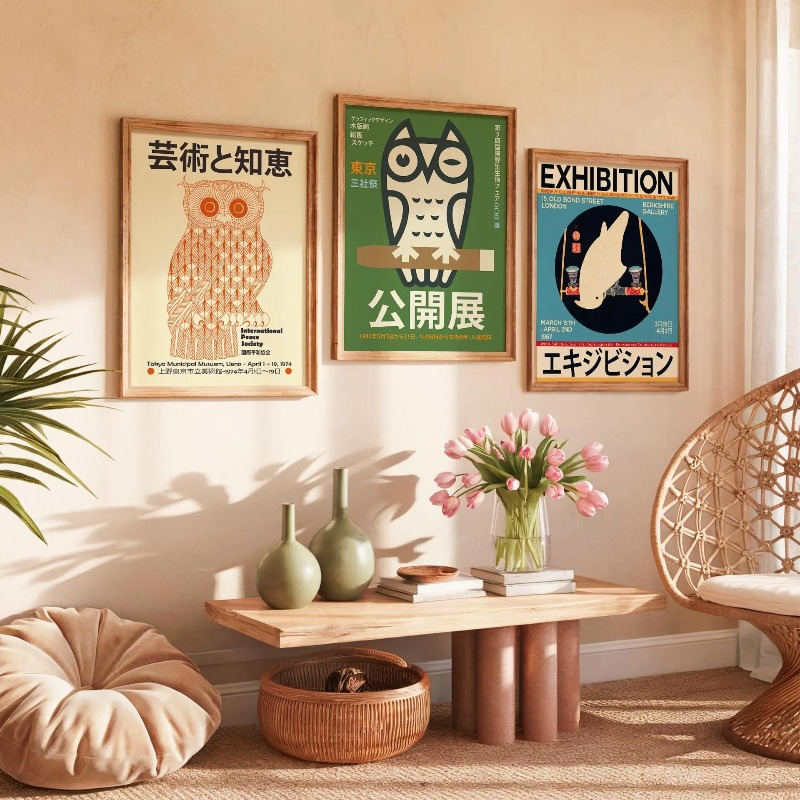 Japanese Exhibition Wall Poste - đánh giá và giá Japanese Tokyo Lifestyle
