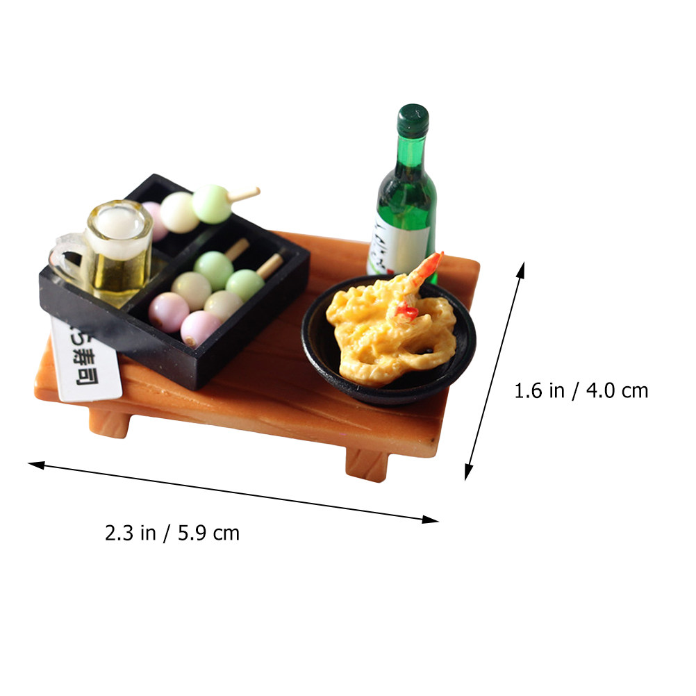 3Pcs Mini Sushi Realistic Deco - đánh giá và giá Lifestyle Of Japanese