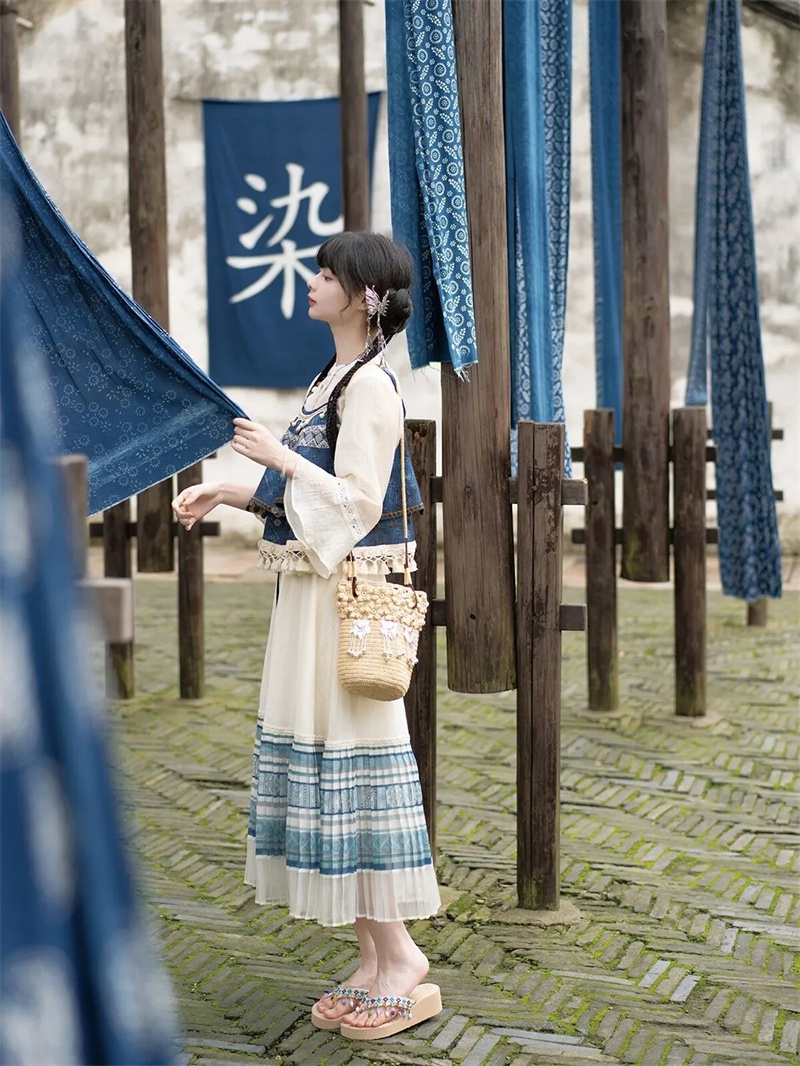 New Chinese Style [Indigo Dyei - đánh giá và giá Indigo Dye Kit