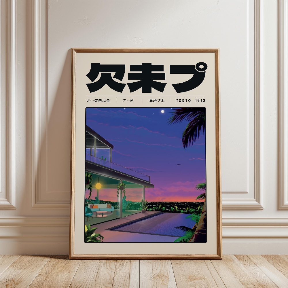 Retro Japanese Vaporwave Tokyo - đánh giá và giá Japanese Tokyo Lifestyle