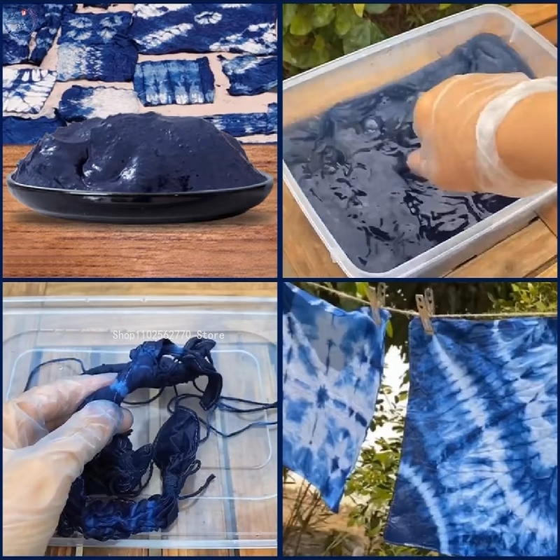 Natural Vegetable Dye Indigo M - đánh giá và giá Indigo Dye Kit