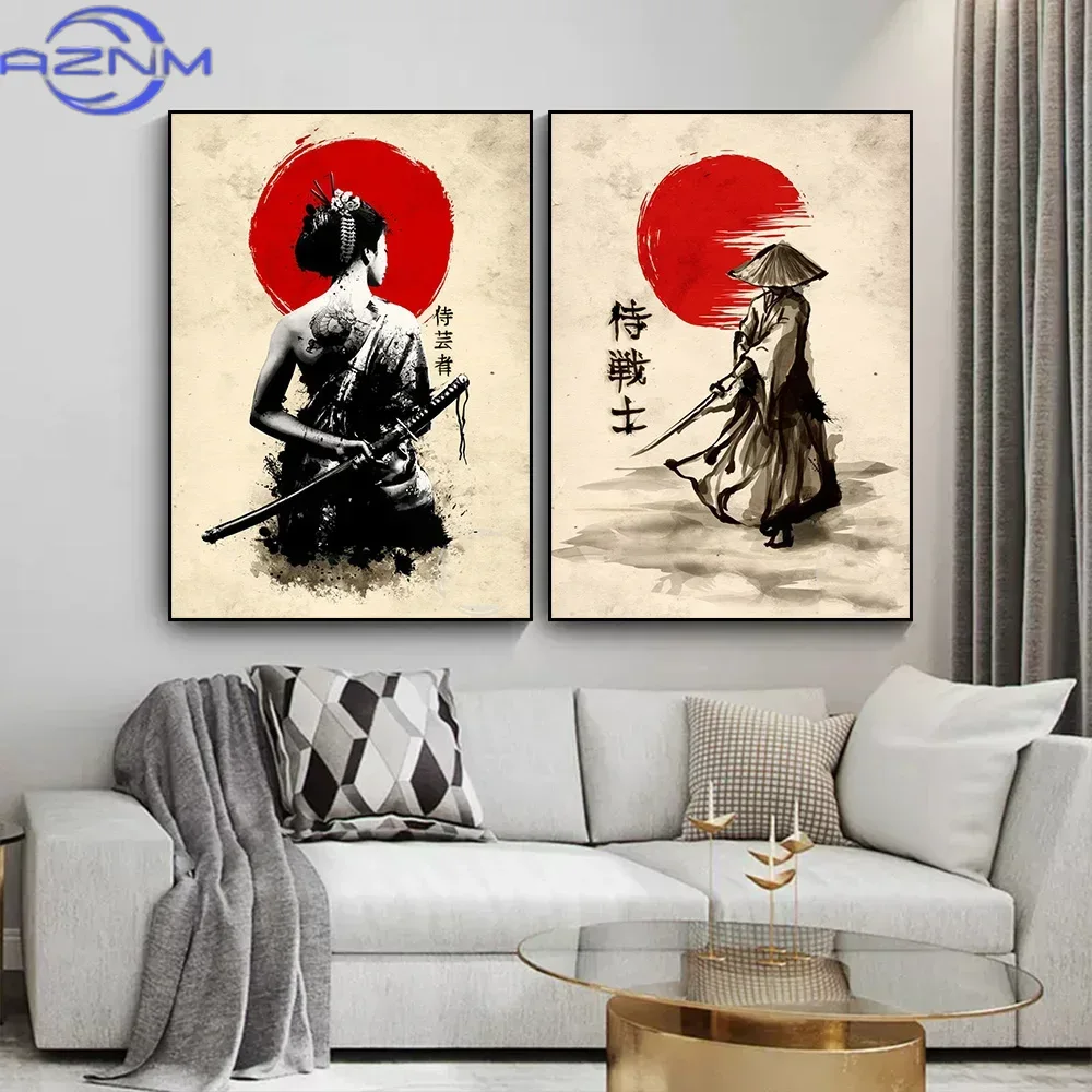 AZNM Canvas Painting Japanese  - đánh giá và giá Lifestyle Of Japanese