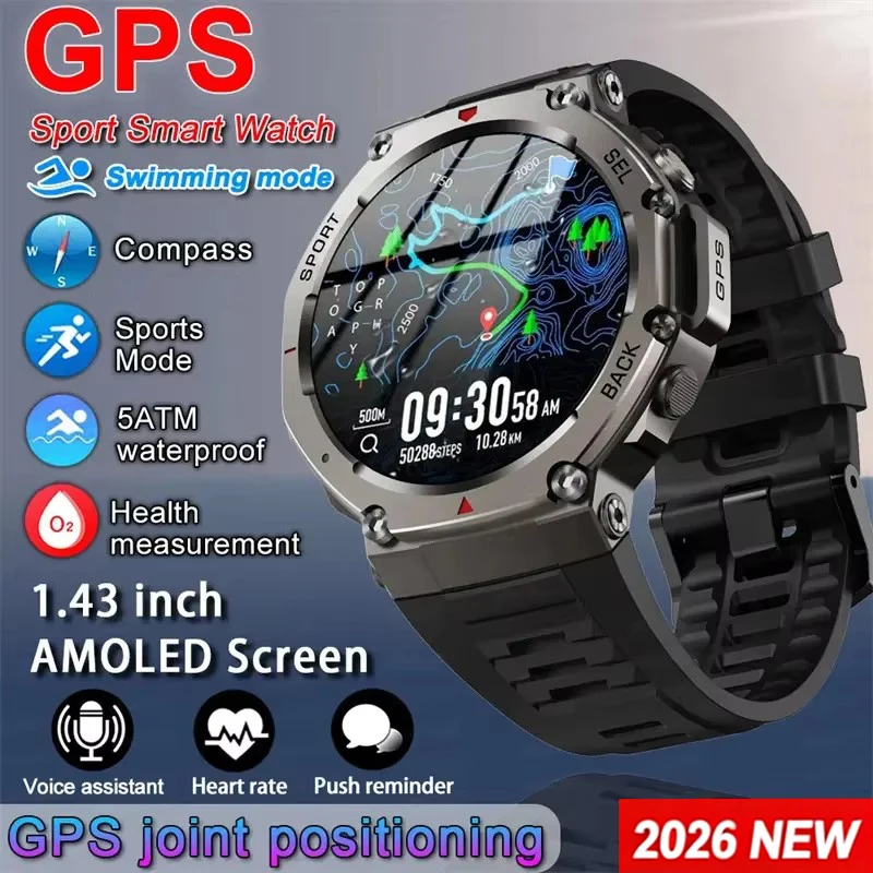 Men's Smart Watch GPS AMOLED T - đánh giá và giá Japanese Lifestyle Called