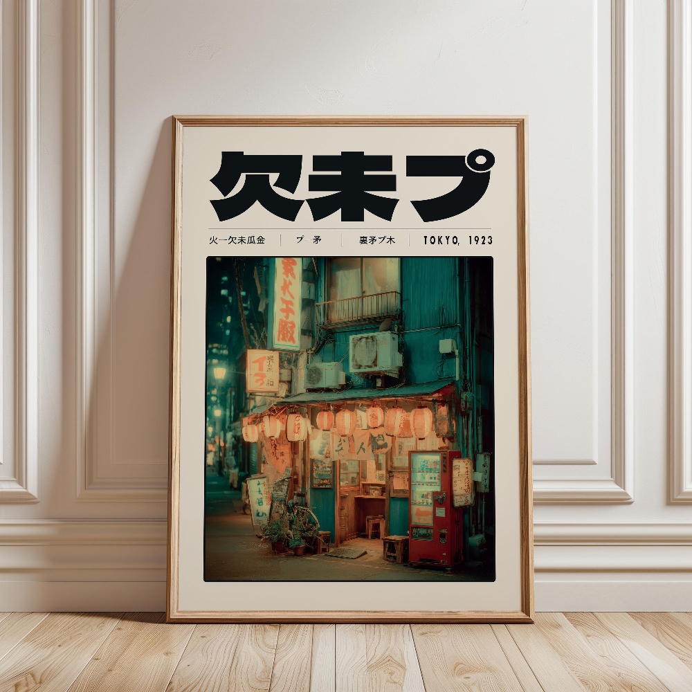 Japanese Retro Vaporwave Poste - đánh giá và giá Japanese Tokyo Lifestyle
